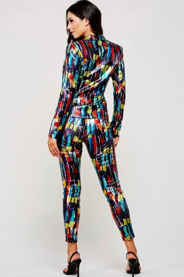 In Living Color Pant Suit