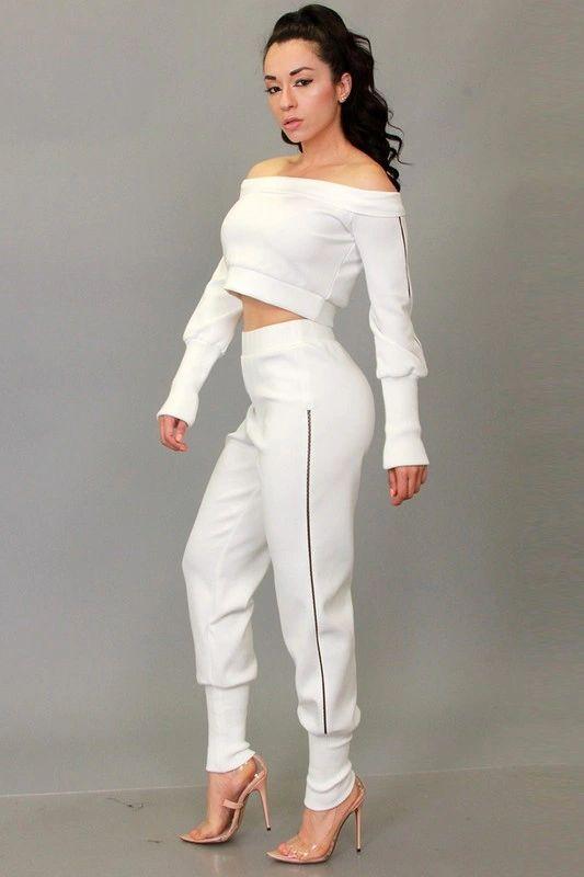 2Cute 2Sweat JogSuit - Fuchsia