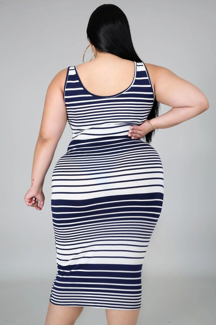 Crossing Lines Dress