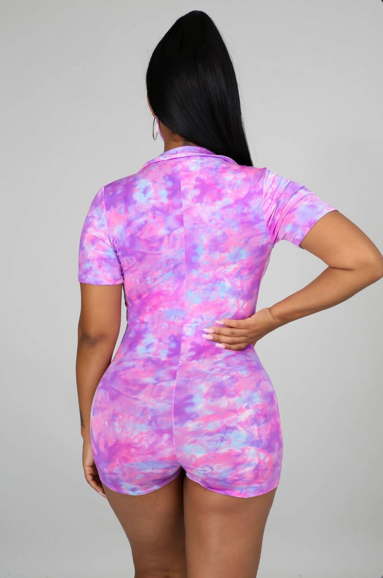 Purple Rain Romper