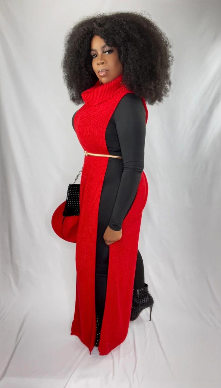 Straight to the Point Maxi Shawl