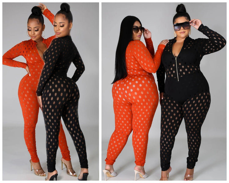 wHole Snack Jumpsuit - Black