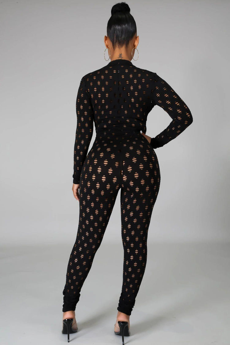wHole Snack Jumpsuit - Black