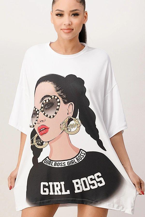 Girl Boss Oversized T-Shirt