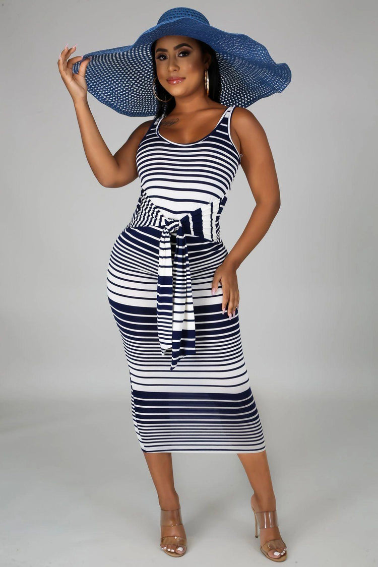 Crossing Lines Dress