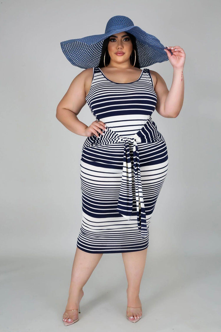 Crossing Lines Dress