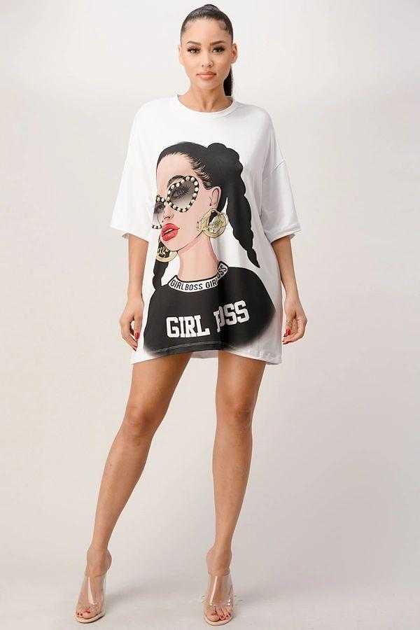 Girl Boss Oversized T-Shirt