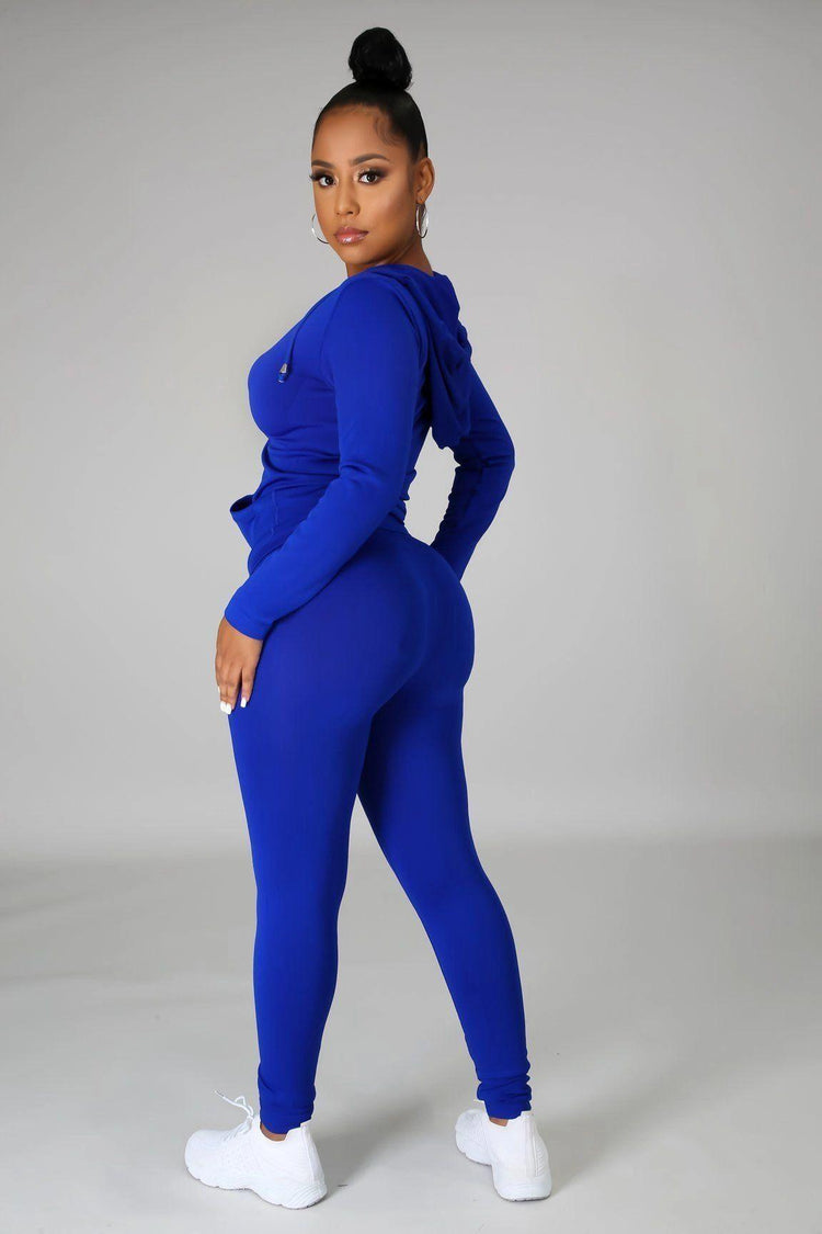 Living Life Legging Set - Blue