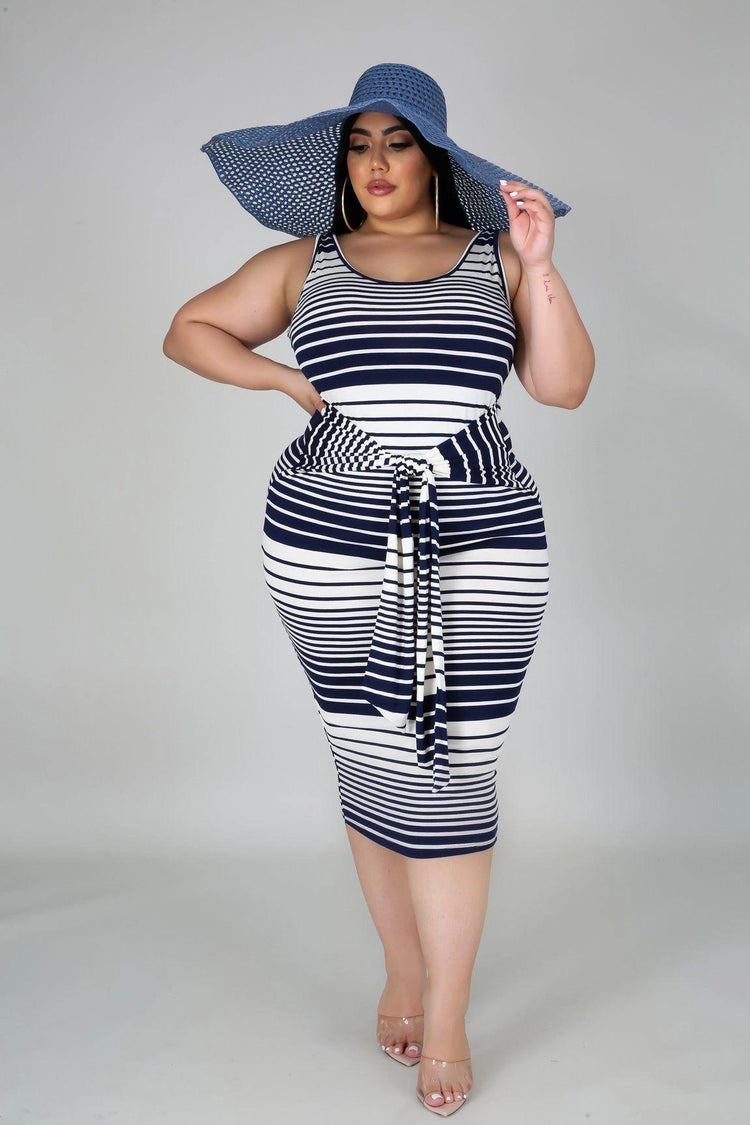 Crossing Lines Dress