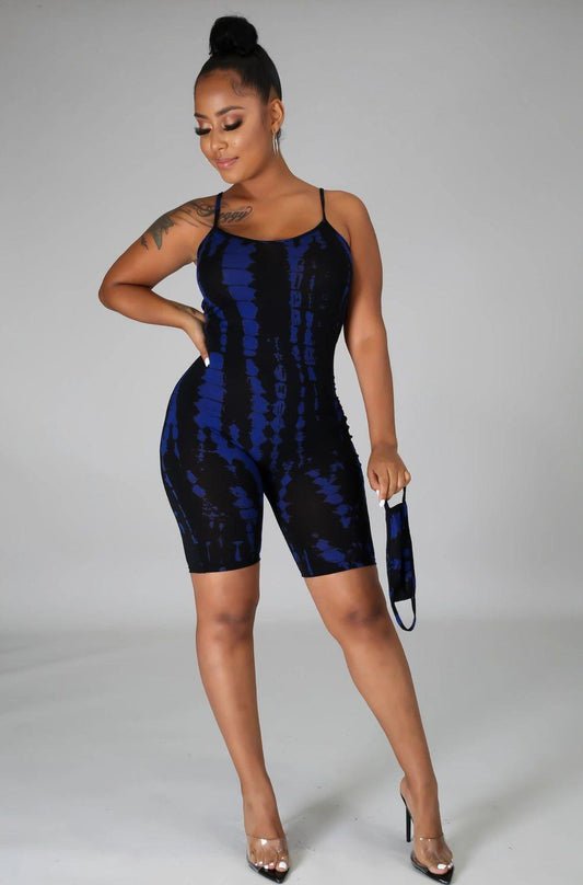 Blued Up Romper