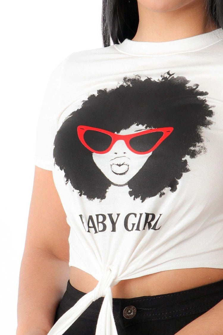 Shine Baby Girl Cop Top