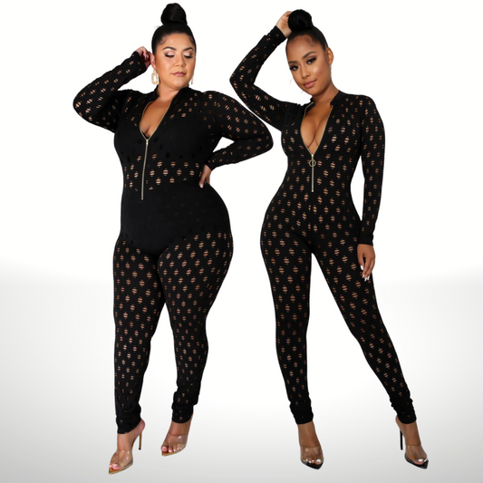 wHole Snack Jumpsuit - Black