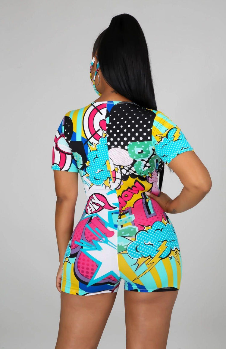 Graffiti Bridge Romper