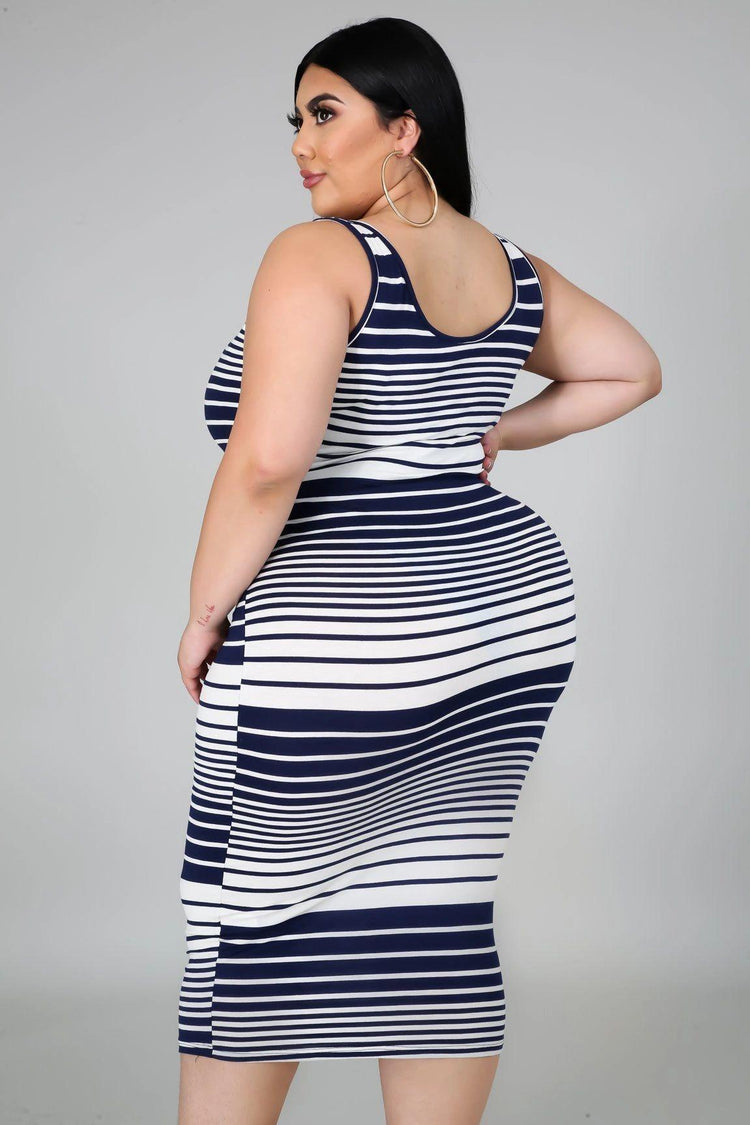 Crossing Lines Dress