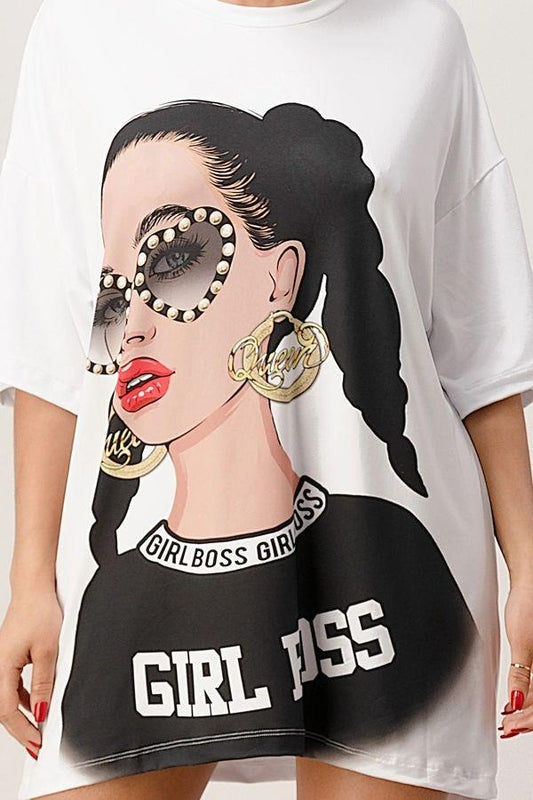 Girl Boss Oversized T-Shirt